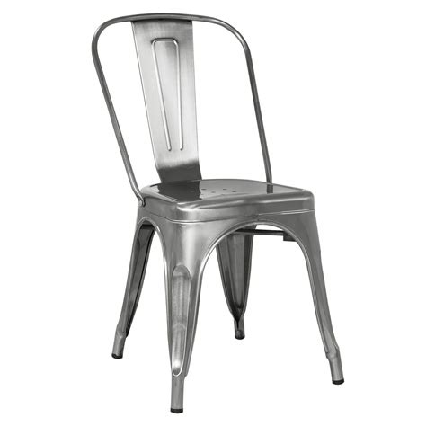 tolix style metal chairs